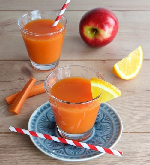 Vitamine im Glas - Rohkost Rezept für Entsafter und Saftpresse