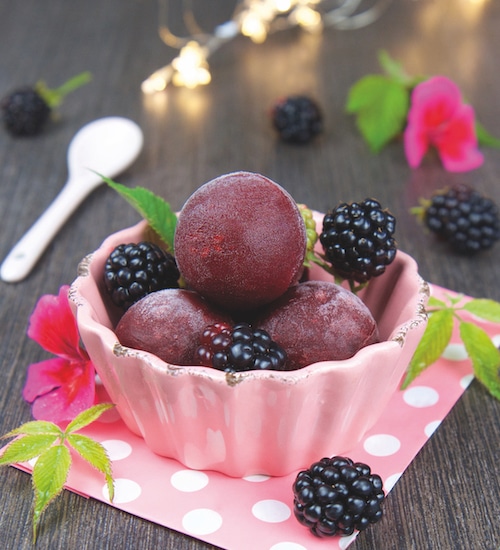 Eiscreme aus dem Entsafter